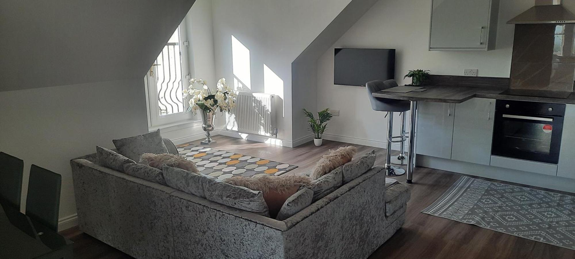 Lanarkshire Apartment- Views- Sleeps 4- Balcony ラークホール エクステリア 写真